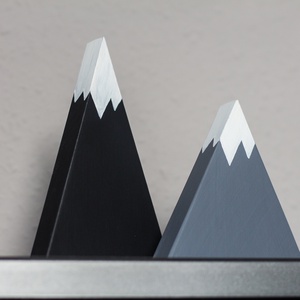 Fekete-szürke otthondekoráció párban - otthon & életmód - dekoráció - dekoratív figurák és szobrok - Meska.hu