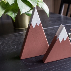 Marsbarna havas hegyecske otthondekoráció párban - otthon & életmód - dekoráció - dekoratív figurák és szobrok - Meska.hu