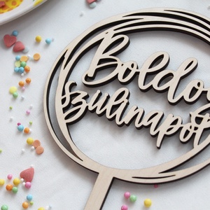 Születésnapi tortabeszúró - Meska.hu