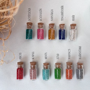 Homokceremónia szett masnival, Esküvői ceremónia szett, Homok ceremónia, Homoköntő ceremónia tölcsérrel - esküvő - emlék & ajándék - nászajándék - ceremónia szett - Meska.hu