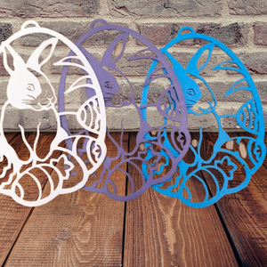 3D nyomtatott húsvéti ajtódísz, Ünnepi díszek, dekorációk, Húsvéti díszek és dekorációk, Húsvéti ajtódísz, kopogtató, , MESKA