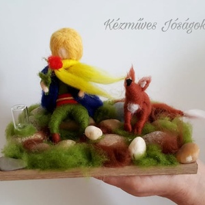 Waldorf jellegű gyapjú Kis herceg -róka dekorációs dísz ajándék - otthon & lakás - dekoráció - dísztárgy - Meska.hu Waldorf jellegű gyapjú Kis herceg -róka dekorációs dísz ajándék - otthon & lakás - dekoráció - dísztárgy - Meska.hu