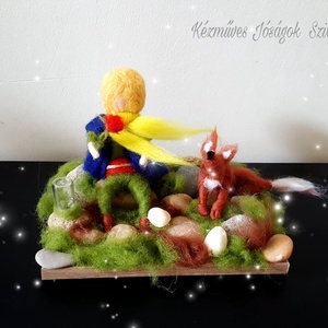 Waldorf jellegű gyapjú Kis herceg -róka dekorációs dísz ajándék - otthon & lakás - dekoráció - dísztárgy - Meska.hu Waldorf jellegű gyapjú Kis herceg -róka dekorációs dísz ajándék - otthon & lakás - dekoráció - dísztárgy - Meska.hu