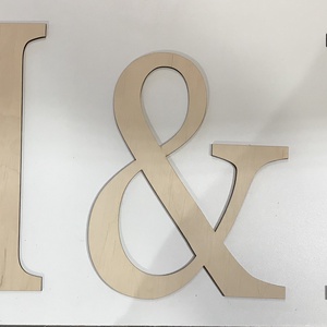 Monogram Kezdőbetű  - esküvő - dekoráció - helyszíni dekor - Meska.hu