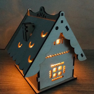 Karácsonyi Házikó alakú lámpácska - karácsony - karácsonyi lakásdekoráció - karácsonyfadíszek - Meska.hu Karácsonyi Házikó alakú lámpácska - karácsony - karácsonyi lakásdekoráció - karácsonyfadíszek - Meska.hu