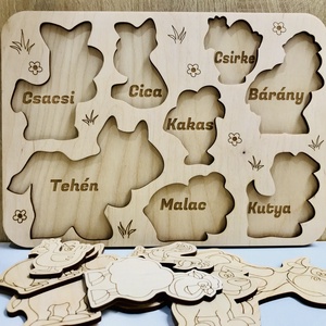 Gyerekjáték logikai puzzle ajándék - játék & sport - készségfejlesztő és logikai játék - logikai játékok - Meska.hu