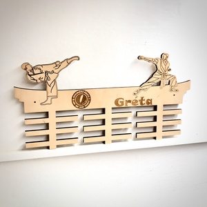 Éremtartó küzdősport karate kung-fu  ,kempo  - otthon & életmód - dekoráció - fali és függő dekoráció - falra akasztható dekor - Meska.hu