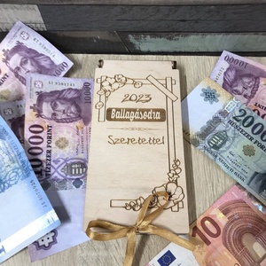 Pénz átadó ,pénzátadó ballagásra. - otthon & életmód - papír, írószer - ajándékozás kellékei - pénzátadó doboz - Meska.hu
