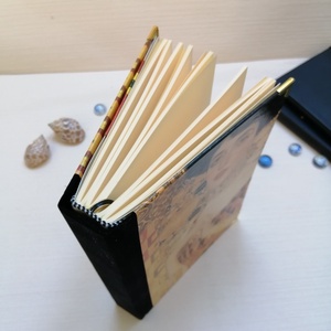 Klimt Hölgyei - Egyedi napló szecessziós stílusban - otthon & lakás - papír írószer - jegyzetfüzet & napló - Meska.hu