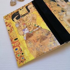 Klimt Hölgyei - Egyedi napló szecessziós stílusban - otthon & életmód - papír, írószer - jegyzetfüzet & napló - Meska.hu