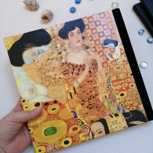 Klimt Hölgyei- egyedi album - otthon & lakás - papír írószer - jegyzetfüzet & napló - Meska.hu Klimt Hölgyei- egyedi album - otthon & lakás - papír írószer - jegyzetfüzet & napló - Meska.hu