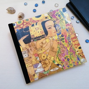 Klimt Hölgyei- egyedi album - otthon & lakás - papír írószer - jegyzetfüzet & napló - Meska.hu Klimt Hölgyei- egyedi album - otthon & lakás - papír írószer - jegyzetfüzet & napló - Meska.hu