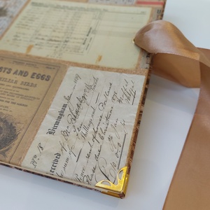 Vintage fotóalbum, emlékkönyv - esküvő - emlék & ajándék - nászajándék - Meska.hu
