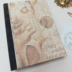  Vintage Seahorse Diary - otthon & életmód - papír, írószer - jegyzetfüzet & napló - Meska.hu