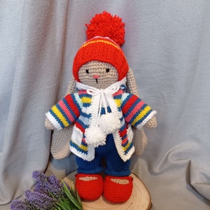 Öltöztethető amigurumi nyuszi, Játék & Sport, Plüssállat & Játékfigura, Nyuszi, , MESKA