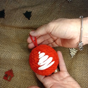 horgolt karácsonyfa díszek - karácsony - karácsonyi lakásdekoráció - karácsonyfadíszek - Meska.hu