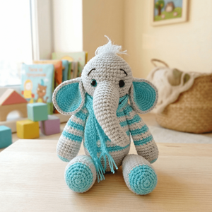 Eperke a horgolt elefánt, Játék & Sport, Plüssállat & Játékfigura, Elefánt, Horgolás, MESKA