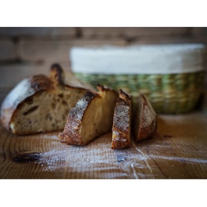 Szakajtó - ovális kenyér kelesztő kosár ajándék béléssel - otthon & lakás - konyhafelszerelés, tálalás - konyhai tárolás - kenyértartó - Meska.hu