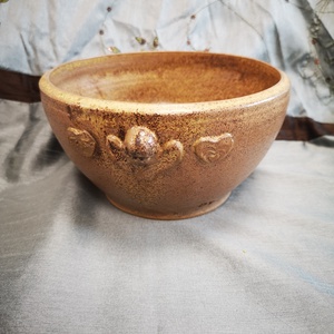 Kerámia kaspó angyalos  - otthon & életmód - dekoráció - virágdísz és tartó - cserép & kaspó - Meska.hu