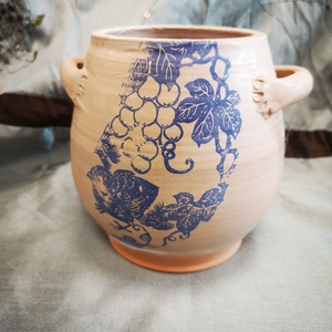 Füles edényke  - otthon & életmód - dekoráció - asztal és polc dekoráció - dekorációs tál, tartó - Meska.hu