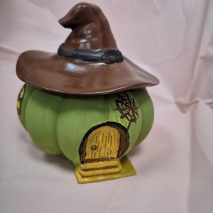 Kerámia tök  - karácsony - adventi díszek - adventi koszorú - Meska.hu