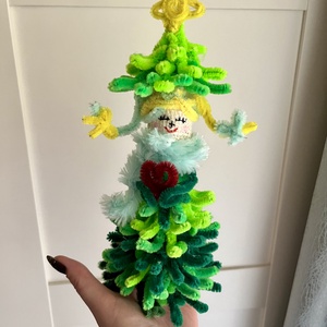 Karácsonyfa kislány, Karácsony, Karácsonyi lakásdekoráció, Karácsonyi lakásdíszek, Mindenmás, MESKA