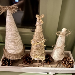 Karácsonyi asztaldísz - karácsony - adventi díszek - adventi asztaldísz - Meska.hu