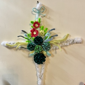 Téli ajtódísz, fali dísz - Meska.hu