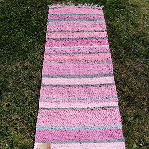 Rongyszőnyeg 62x150 - Meska.hu