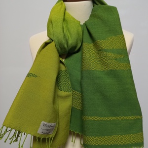 Merino gyapjú, selyem kendő 56x180m + ajándék mosószer - ruha & divat - sál, sapka, kendő - sál - Meska.hu