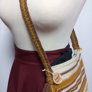 Gyapjú tarisznya 27x24 - táska & tok - kézitáska & válltáska - tarisznya - Meska.hu