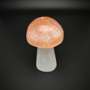 Szelenit gomba fehér narancs 8-9cm, Kellékek & szerszámok, Ásvány alapanyag, Ásvány figura, , MESKA
