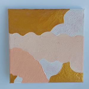 Textúrált akril festmény  - művészet - festmény - akril - Meska.hu