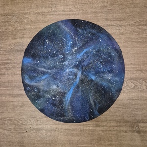 Galaxy akril festmény 4 - művészet - festmény - akril - Meska.hu