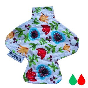 Tulipán tisztasági mosható betét 16cm, Szépségápolás, Intim higiénia, Tisztasági betét, , MESKA