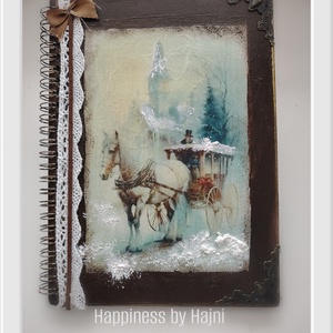 Napló téli tájképpel - Meska.hu