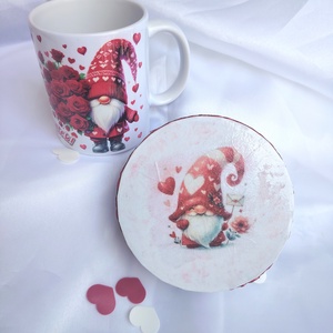 Manós szeretet doboz - otthon & életmód - dekoráció - asztal és polc dekoráció - díszdoboz - Meska.hu