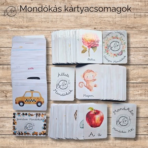 Mondókás kártyacsomag szett, Játék & Sport, Készségfejlesztő és Logikai játék, Oktató játékok, Fotó, grafika, rajz, illusztráció, MESKA