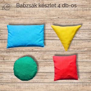 Babzsák komplex plusz csomag - játék & sport - készségfejlesztő és logikai játék - oktató játékok - Meska.hu