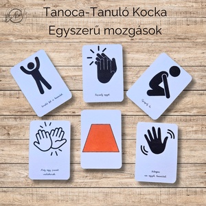 Tanoca- Tanuló kocka csomag - játék & sport - készségfejlesztő és logikai játék - oktató játékok - Meska.hu