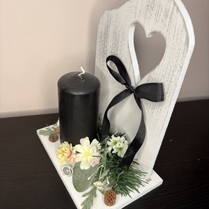 Temető dísz, kegyeleti dísz - otthon & életmód - vallás - temetkezési tárgy - temetői gyertyák, mécsesek - Meska.hu