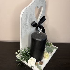 Temető dísz, kegyeleti dísz - otthon & életmód - vallás - temetkezési tárgy - temetői gyertyák, mécsesek - Meska.hu