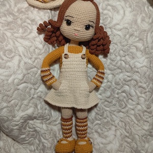 Horgolt baba - játék & sport - baba & babaház - öltöztethető baba - Meska.hu