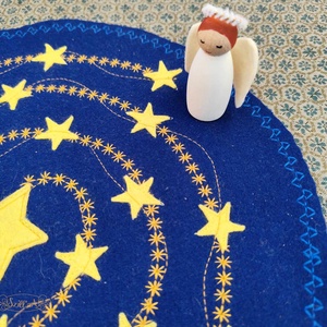 Adventi lépegető - karácsony - adventi díszek - adventi naptár - Meska.hu