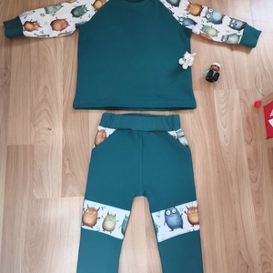 Kapucnis pulóver és melegítő szett - Meska.hu