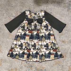 Karácsonyi kislány ruha, 110 - Meska.hu