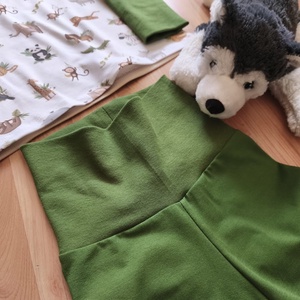 Több méreten át hordható kétrészes pizsamaszett - ruha & divat - gyerekruha - ruha - Meska.hu