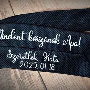 Örömapa nyakkendő, tanúfelkérő - esküvő - kiegészítők - nyakkendő - Meska.hu