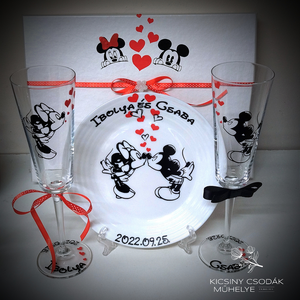 Mickey Minnie szett - Meska.hu