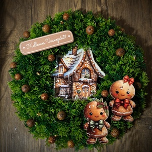 Mézi kopogtató, ajtódísz - Meska.hu